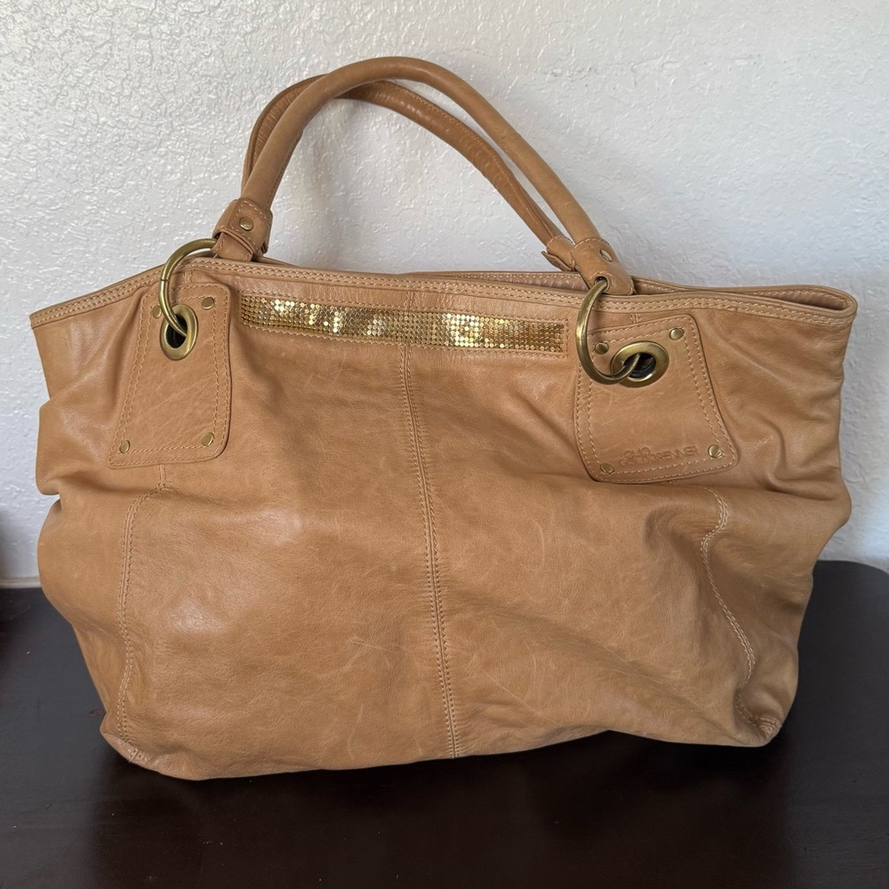 Clio Goldbrenner leather tote